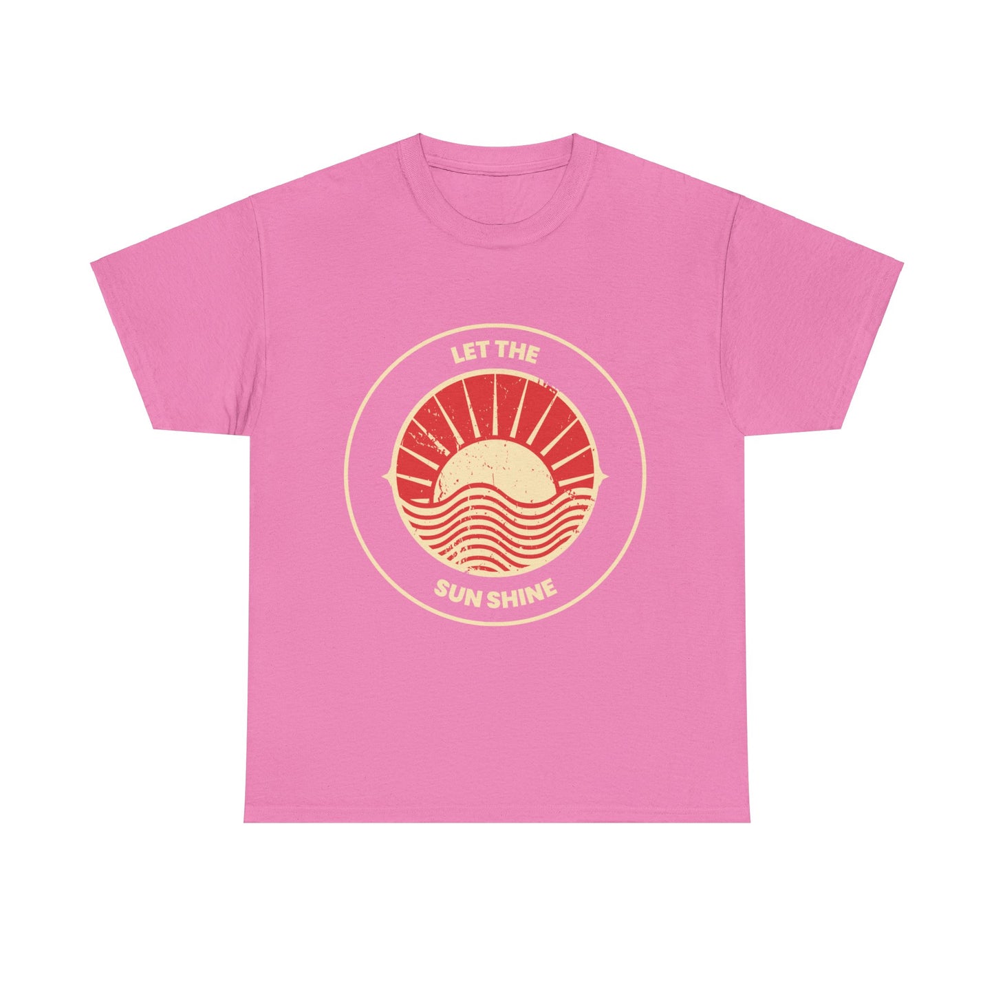 Unisex Heavy Cotton Tee - Let The Sun Shine