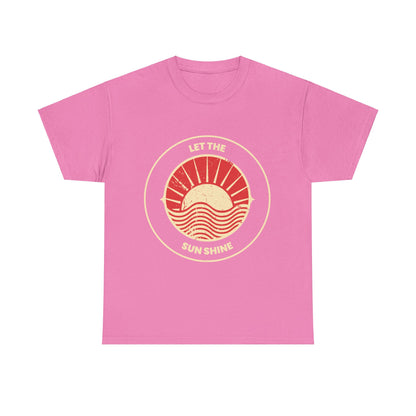 Unisex Heavy Cotton Tee - Let The Sun Shine