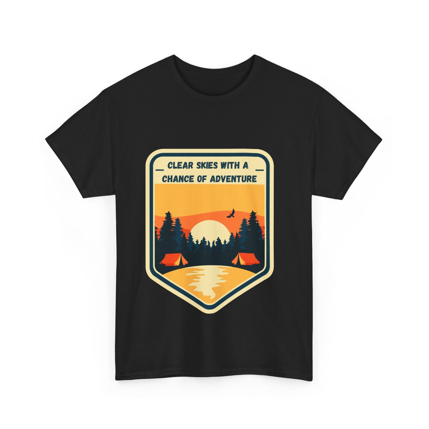 Unisex Heavy Cotton Tee - Chance Of Adventure