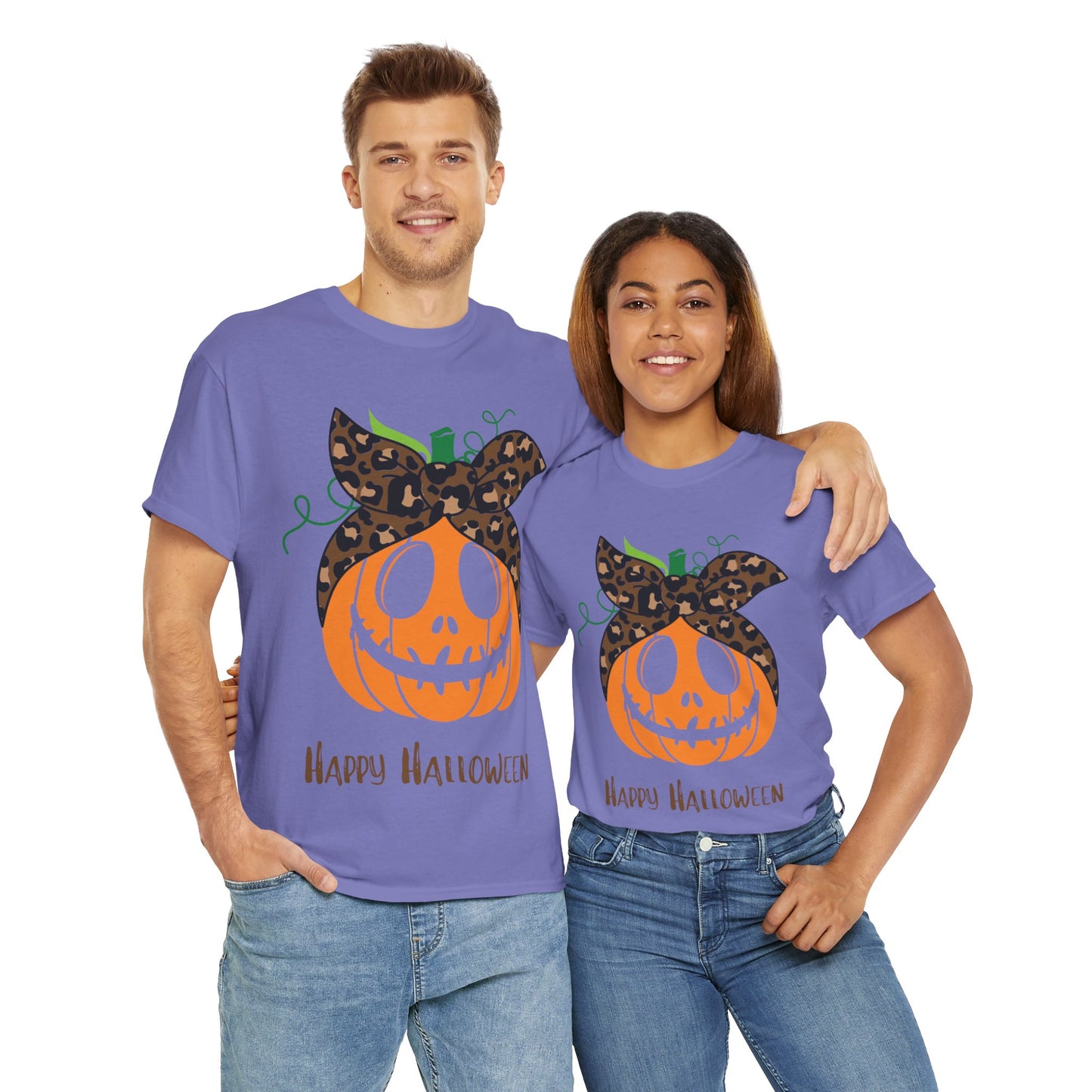 Unisex Heavy Cotton Tee - Happy Halloween