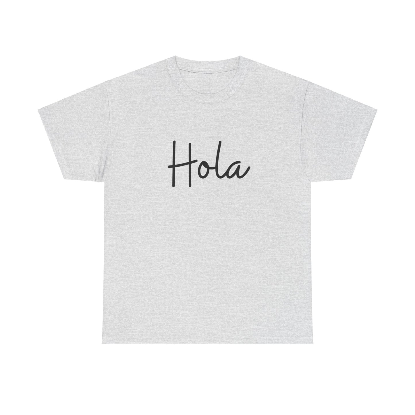 "Hola" & "Hasta Luego" (Spanish Greetings) Unisex Heavy Cotton Tee