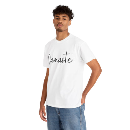 "Namaste" (Hindi Greeting) Unisex Heavy Cotton Tee