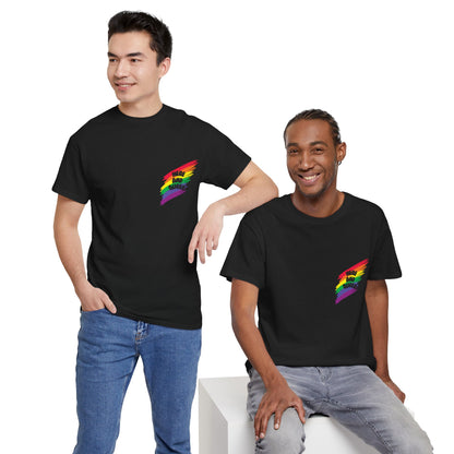 Unisex Heavy Cotton Tee - Here And Queer Mini