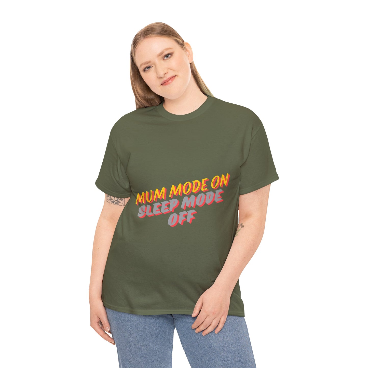 Unisex Heavy Cotton Tee - Mum Mode On