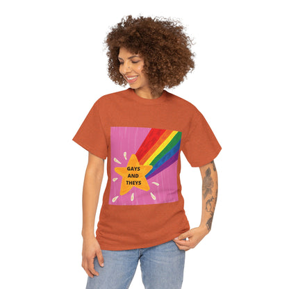 Unisex Heavy Cotton Tee - Gays And Theys