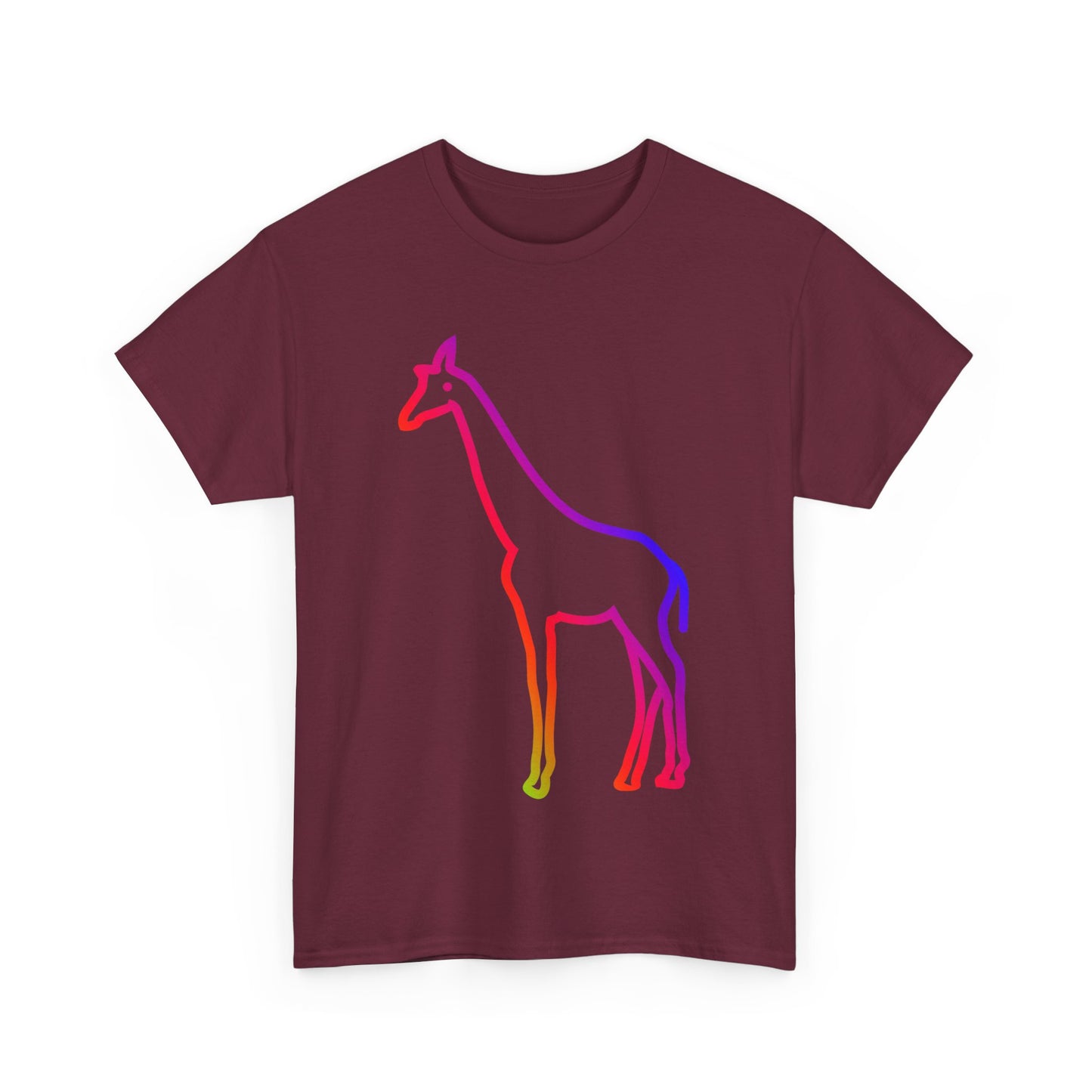 Giraffe Rainbow v2 T-Shirt