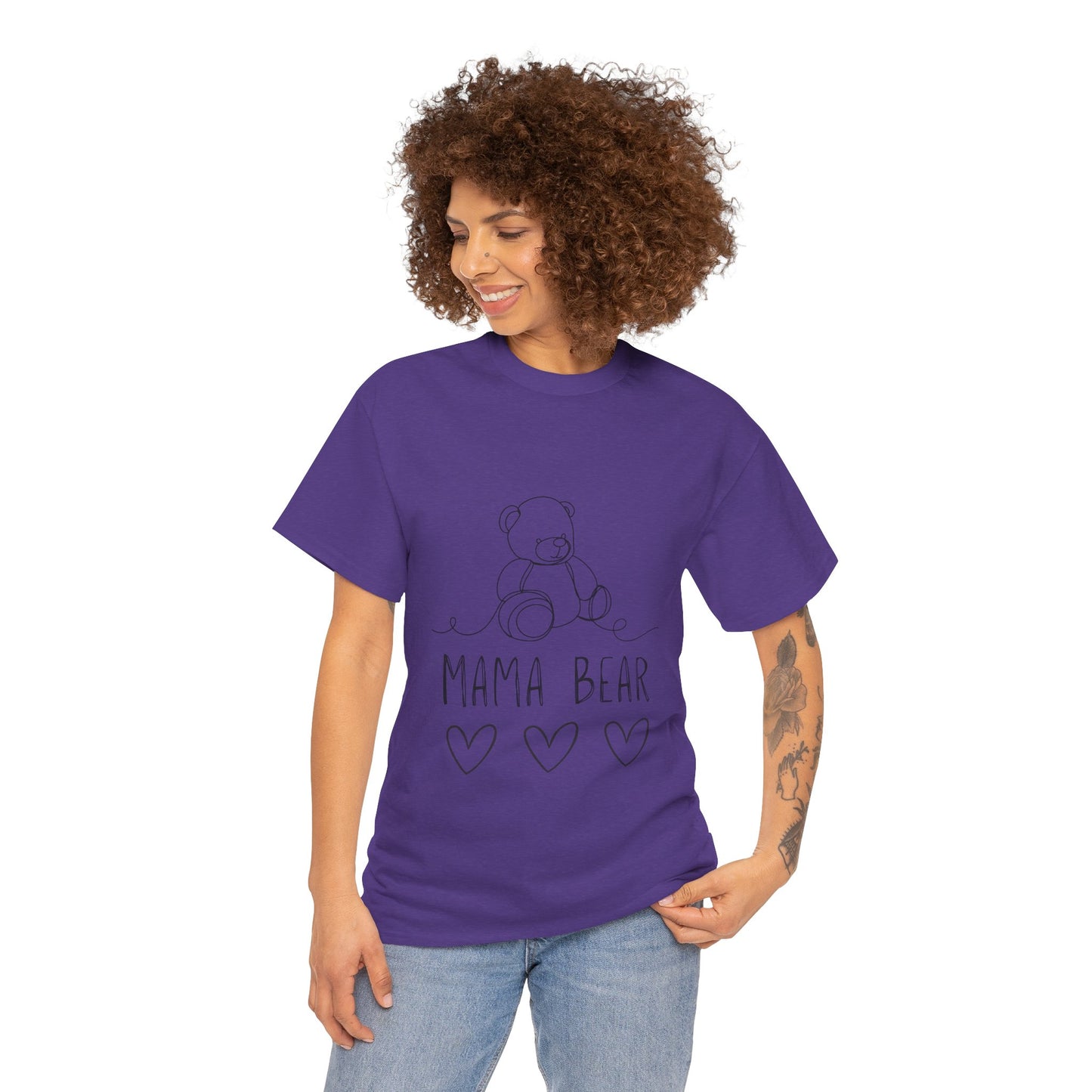 Mama Bear - Unisex Heavy Cotton Tee