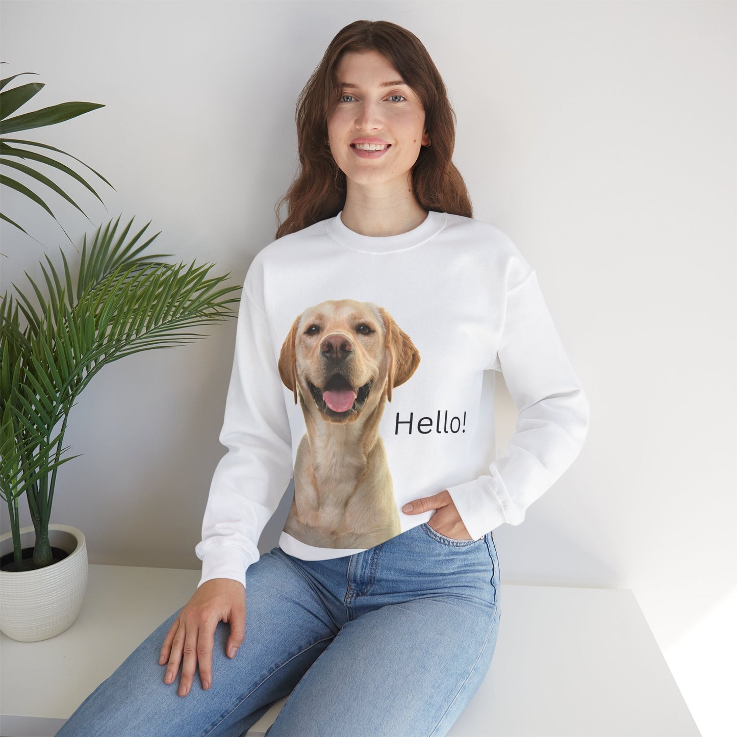 Dog Hello Sweatshirt