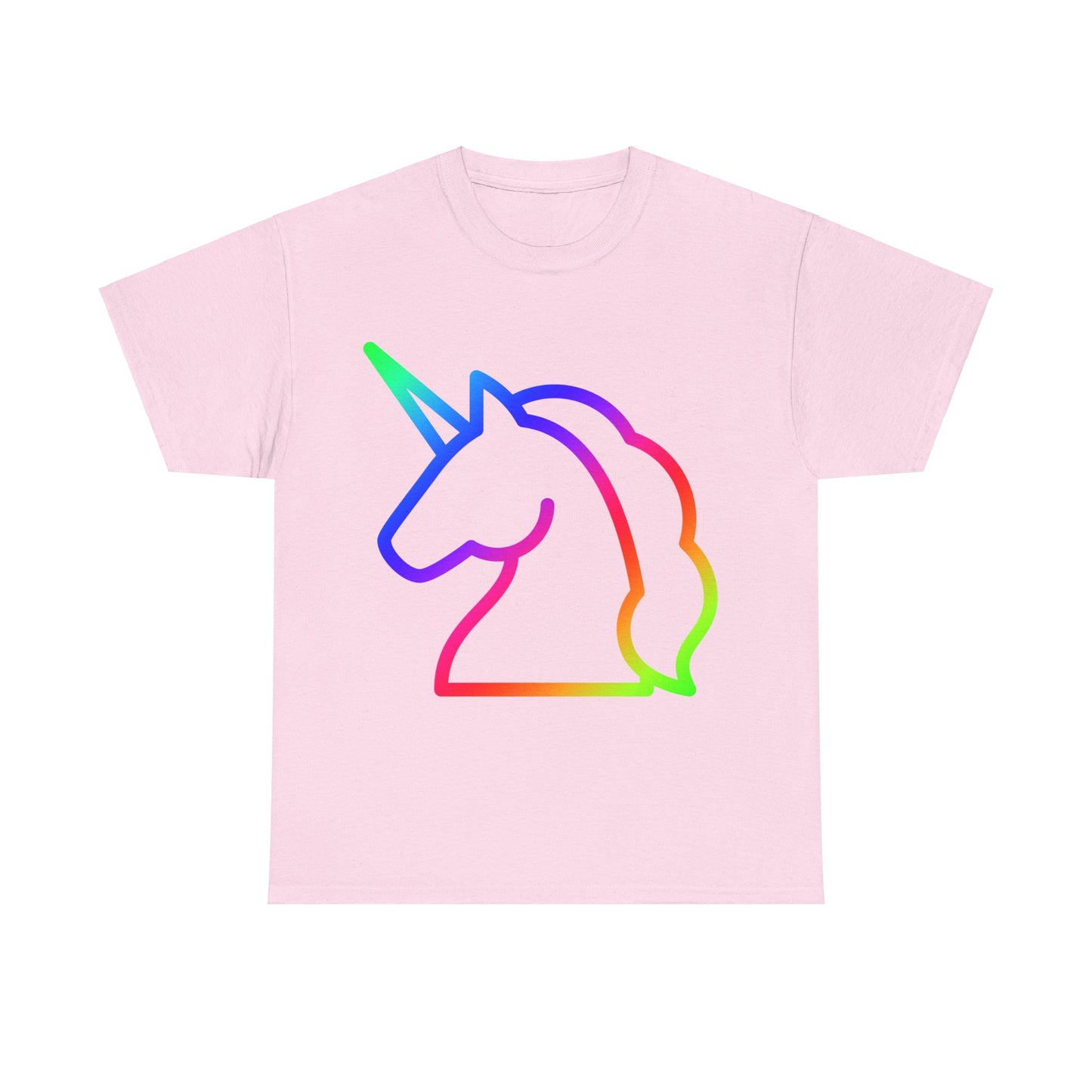 Vibrant, rainbow, colourful unicorn. Ideal for any animal or wildlife lover.  T-SHIRT Use your imagine, bringing magic and sparkle to your life.