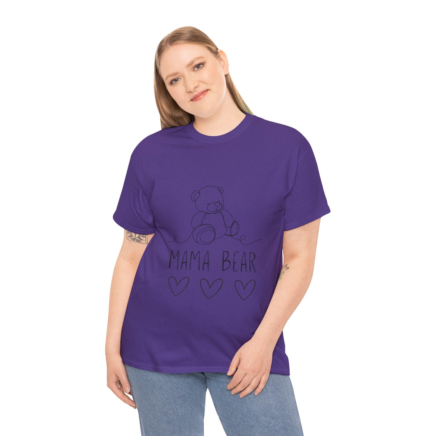 Mama Bear - Unisex Heavy Cotton Tee