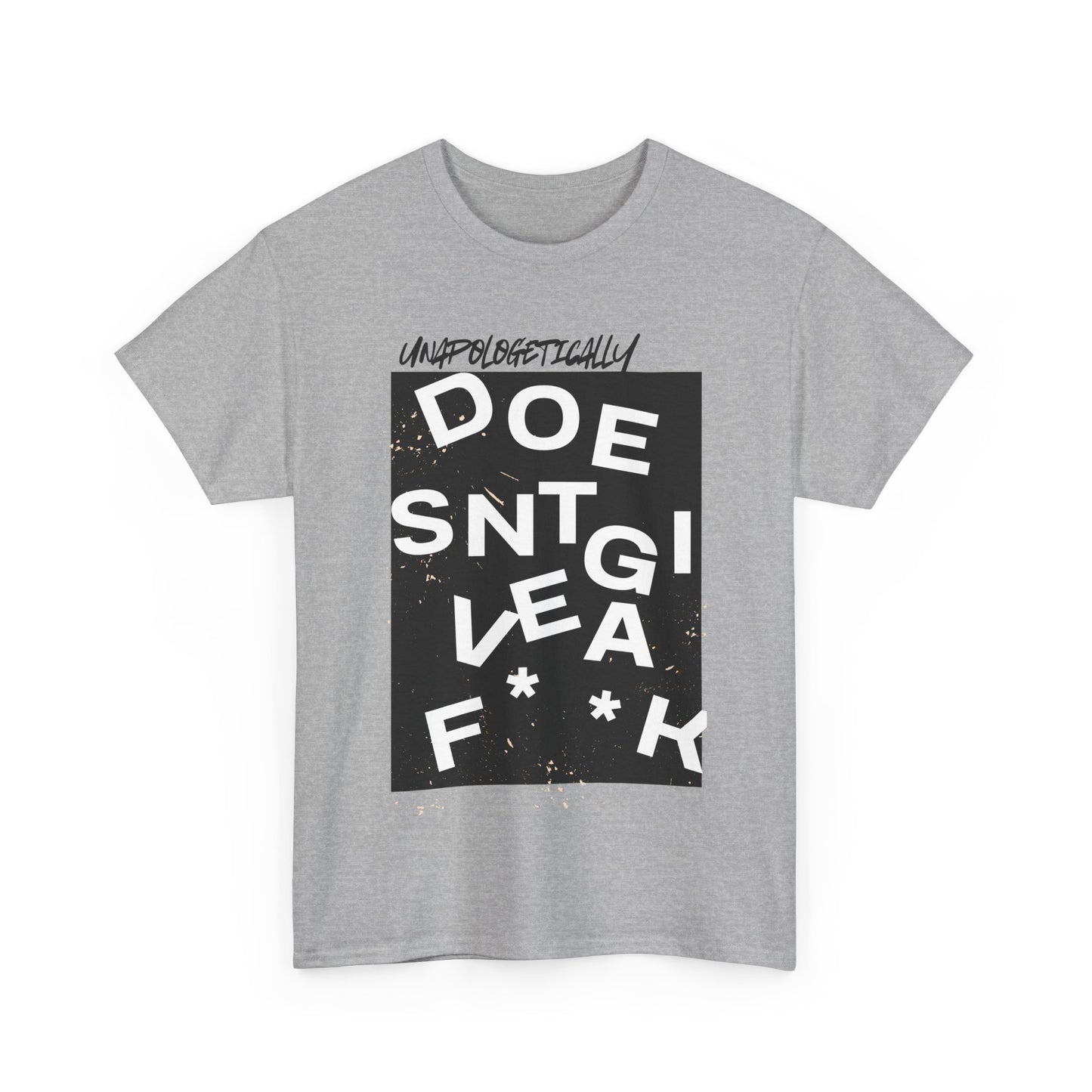 Unapologetically Doesn't Give a F**k Scramble Tee