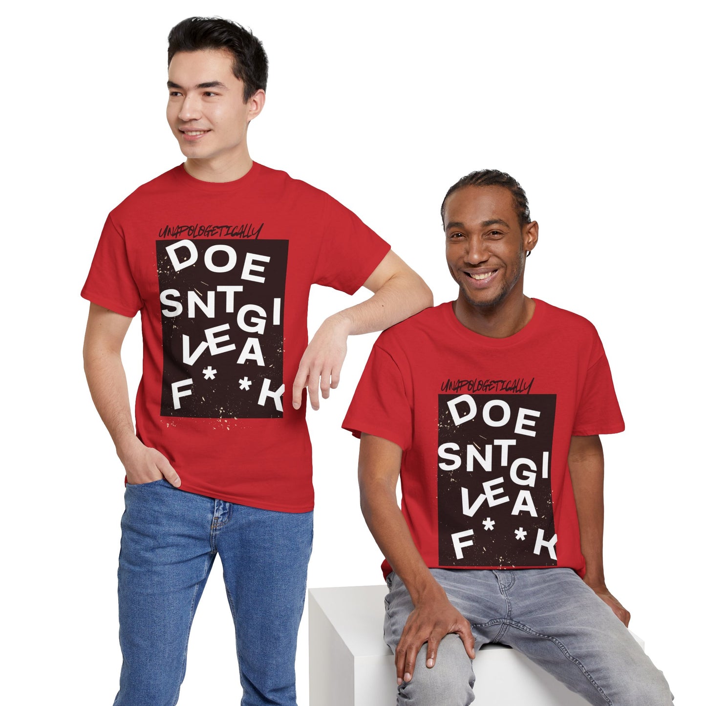 Unapologetically Doesn't Give a F**k Scramble Tee