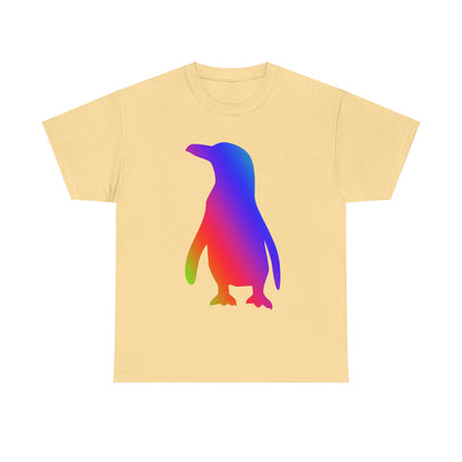 Vibrant, rainbow, colourful penguin. Ideal for any animal or wildlife lover.  T-SHIRT