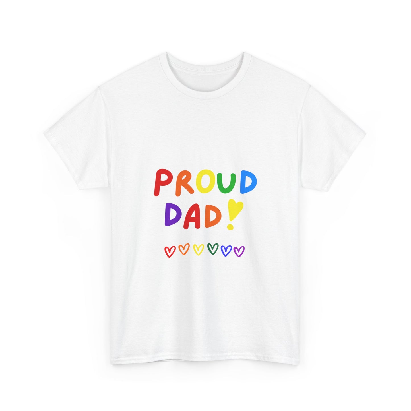 Unisex Heavy Cotton Tee - Proud Dad