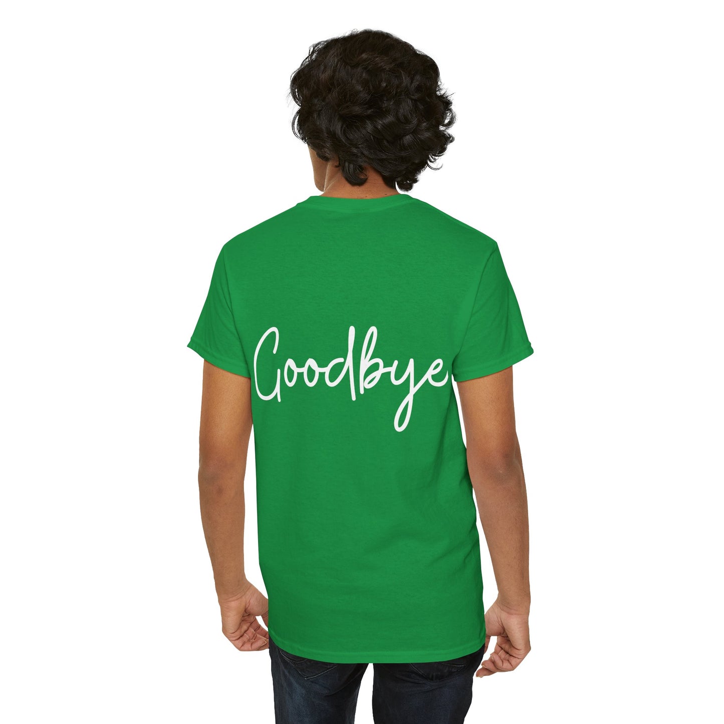 "Hello" & "Goodbye" (English Greetings) Unisex Heavy Cotton Tee