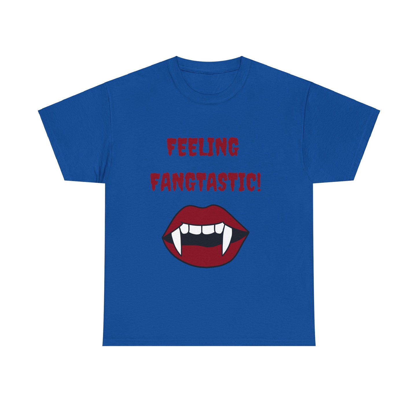 Unisex Heavy Cotton Tee - Feeling Fangtastic