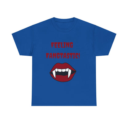 Unisex Heavy Cotton Tee - Feeling Fangtastic