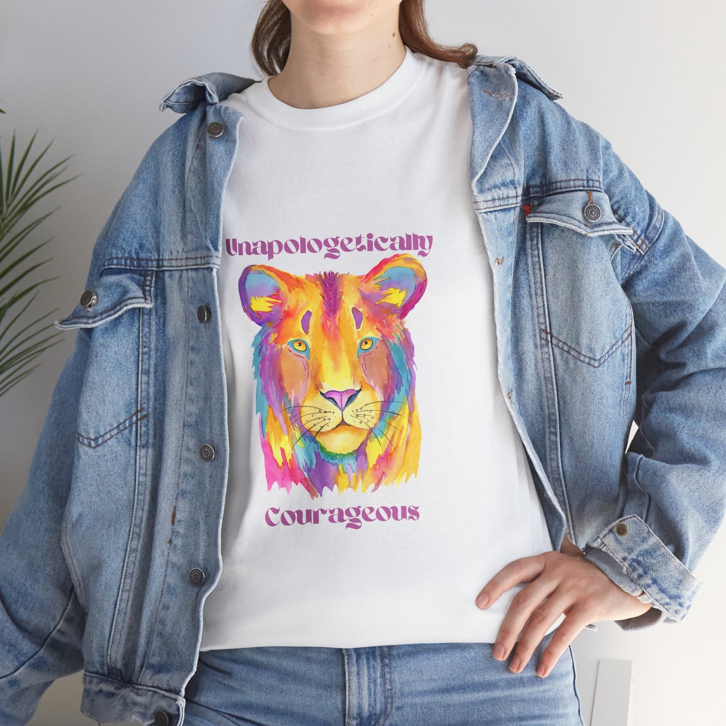 Unapologetically Courageous Lioness Unisex Tee