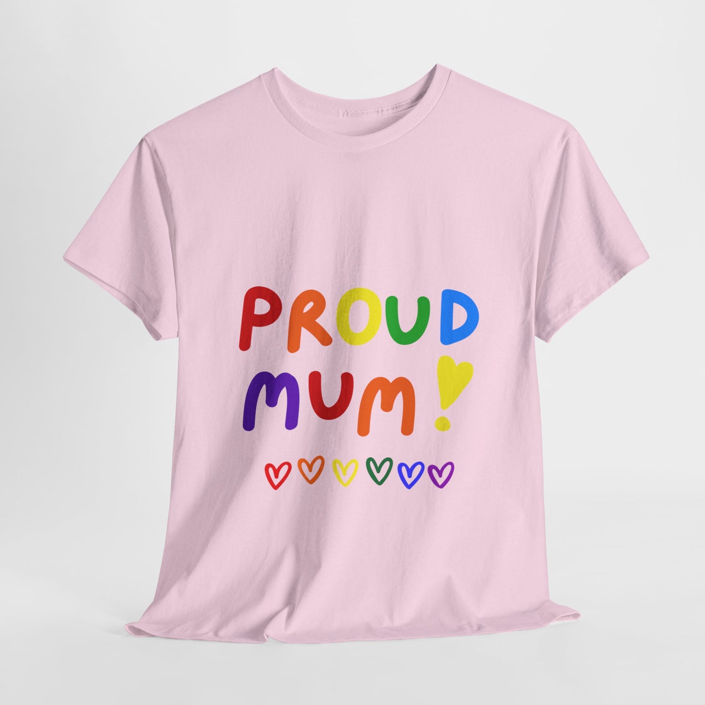 Unisex Heavy Cotton Tee - Proud Mum