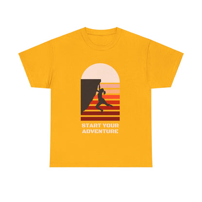 Climbing Adventure 1 - Unisex Heavy Cotton Tee