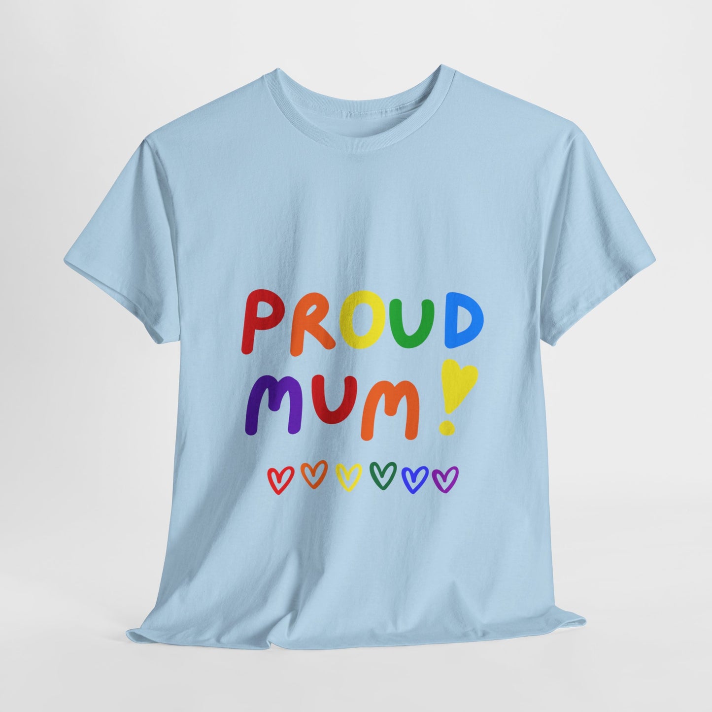 Unisex Heavy Cotton Tee - Proud Mum