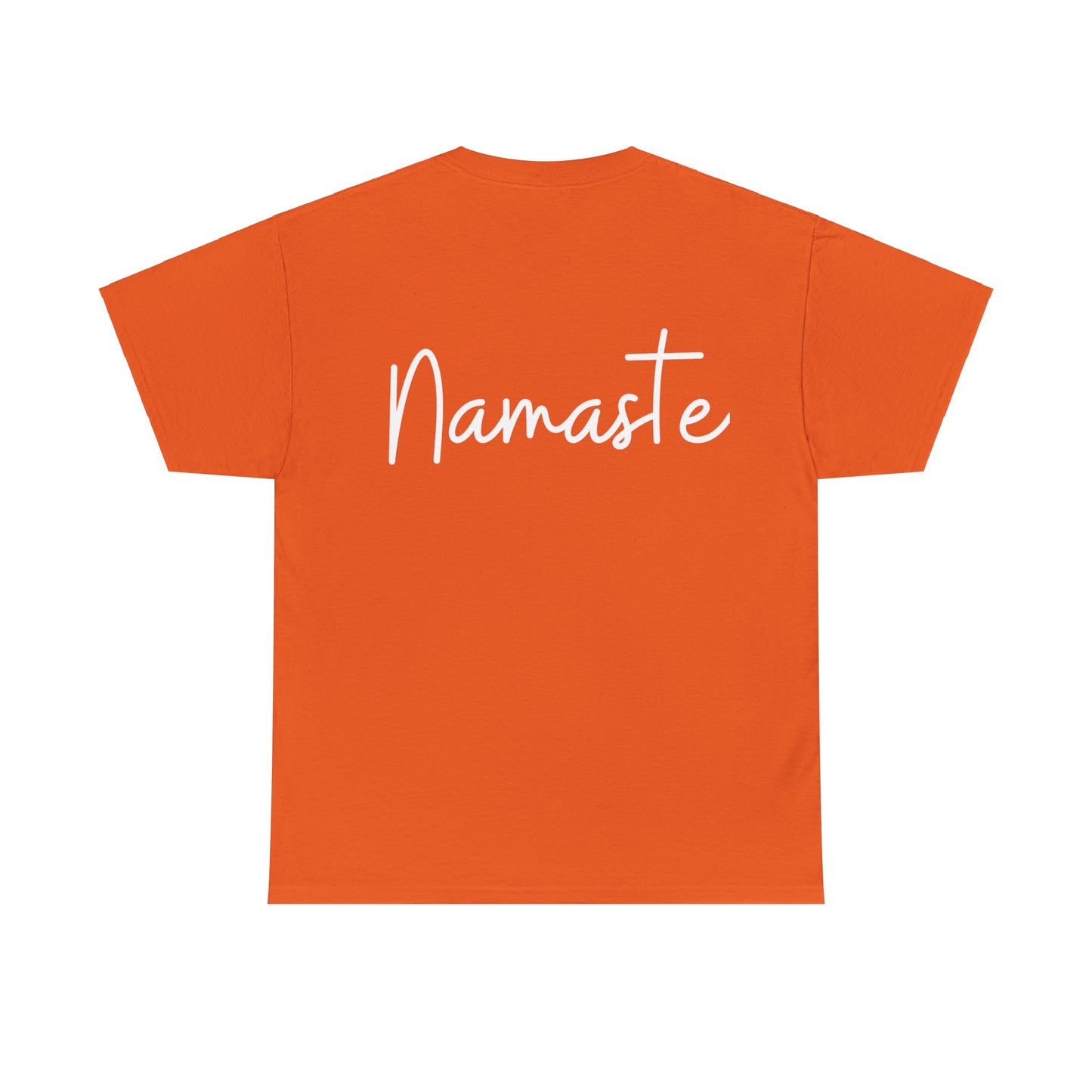 "Namaste" & "Namaste" (Hindi Greetings) Unisex Heavy Cotton Tee