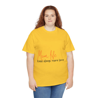 Unisex Heavy Cotton Tee - Mum Life