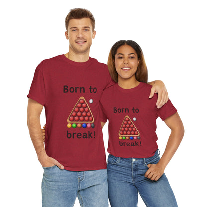 Unisex Heavy Cotton Tee - Born To Break