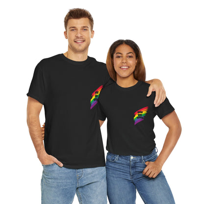 Unisex Heavy Cotton Tee - Here And Queer Mini