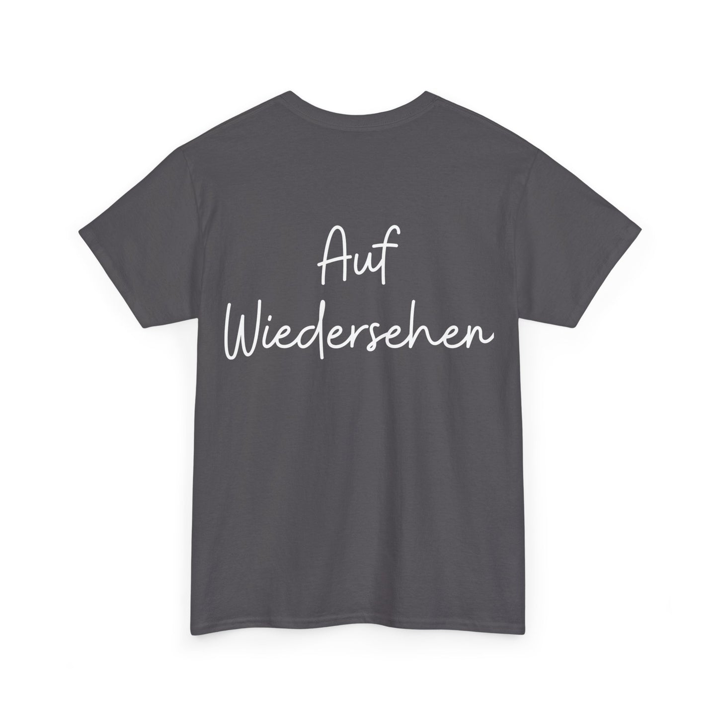 "Guten Tag" & "Auf Wiedersehen" (German Greetings) Unisex Heavy Cotton Tee