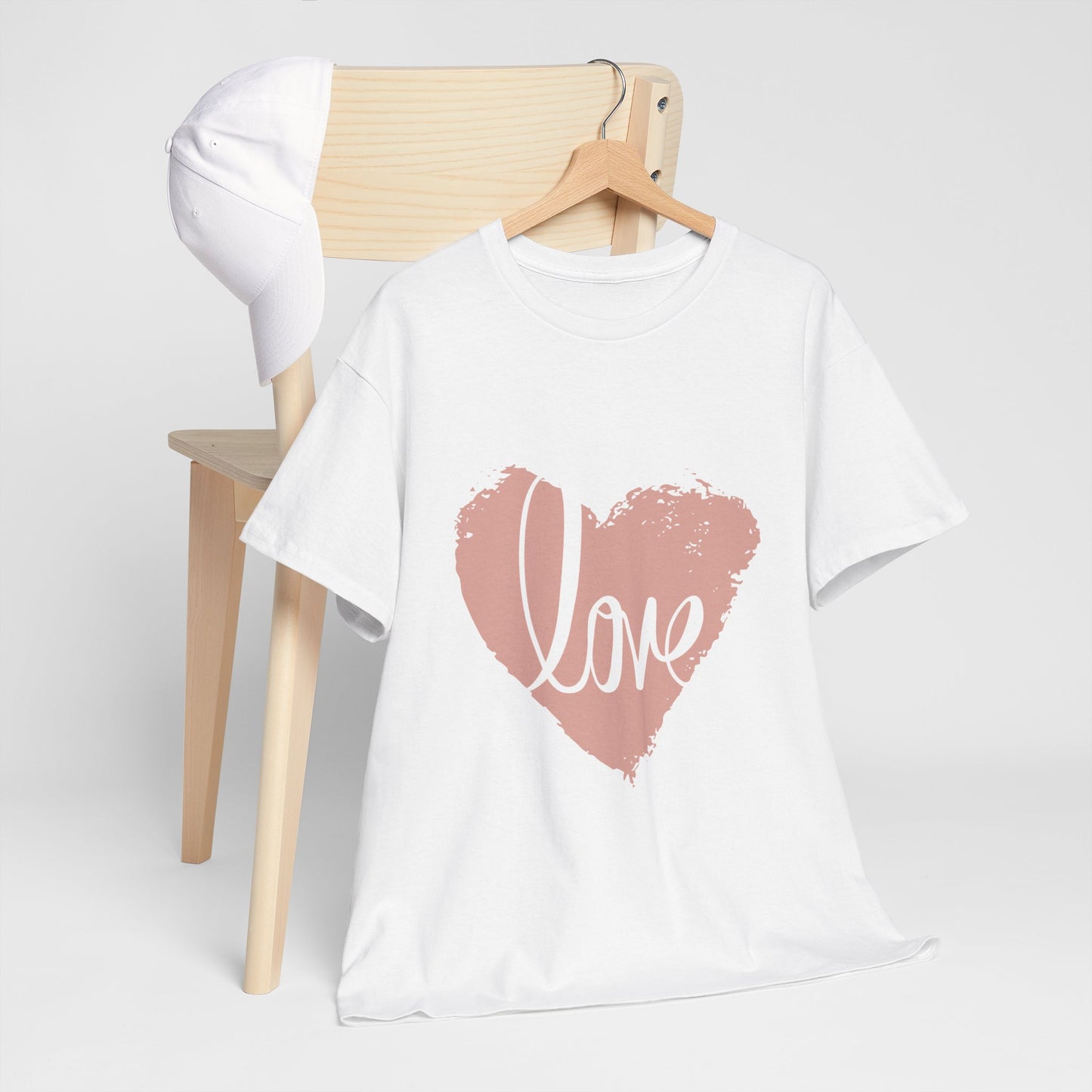 Love Heart - Unisex Heavy Cotton Tee