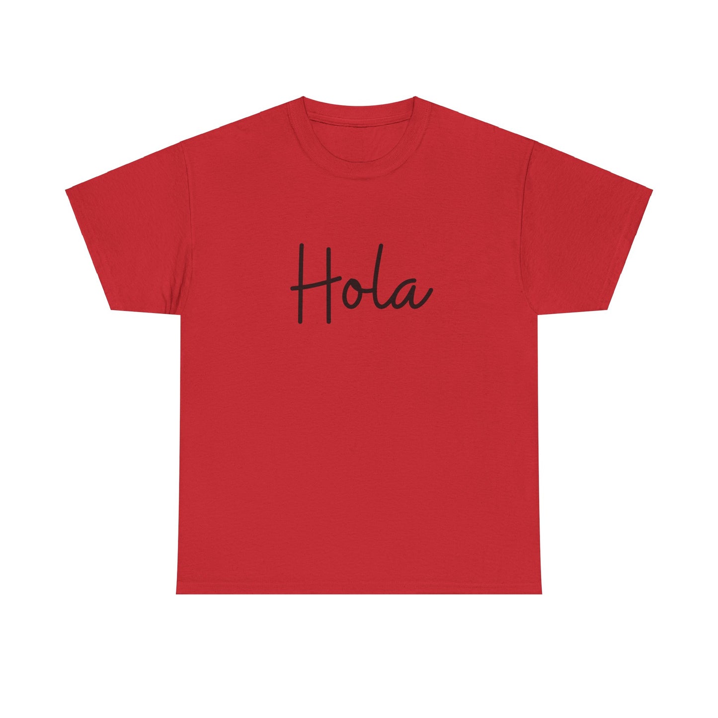 "Hola" & "Hasta Luego" (Spanish Greetings) Unisex Heavy Cotton Tee