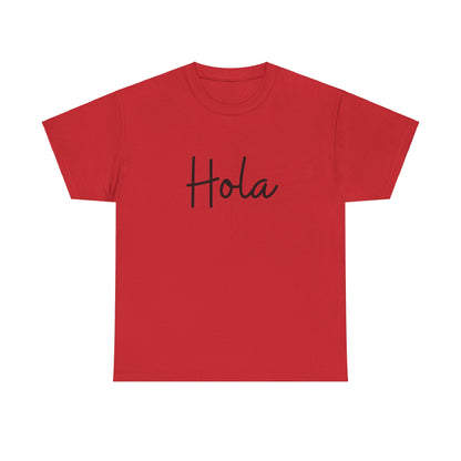 "Hola" & "Hasta Luego" (Spanish Greetings) Unisex Heavy Cotton Tee