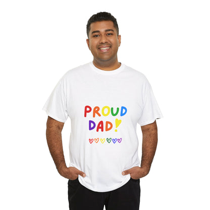 Unisex Heavy Cotton Tee - Proud Dad