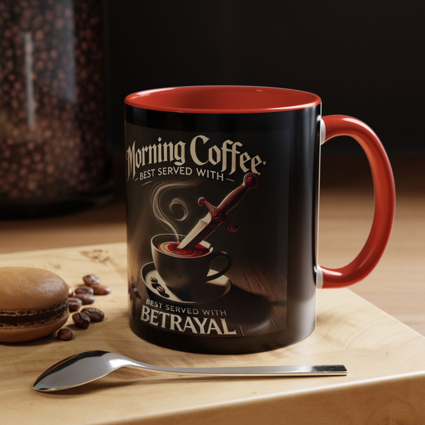 Unapologetically Faithful - Morning Coffee best served with betrayal Mug