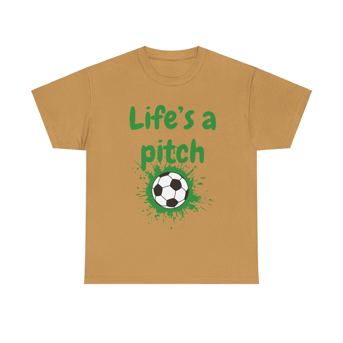 Unisex Heavy Cotton Tee - Life's A Pitch