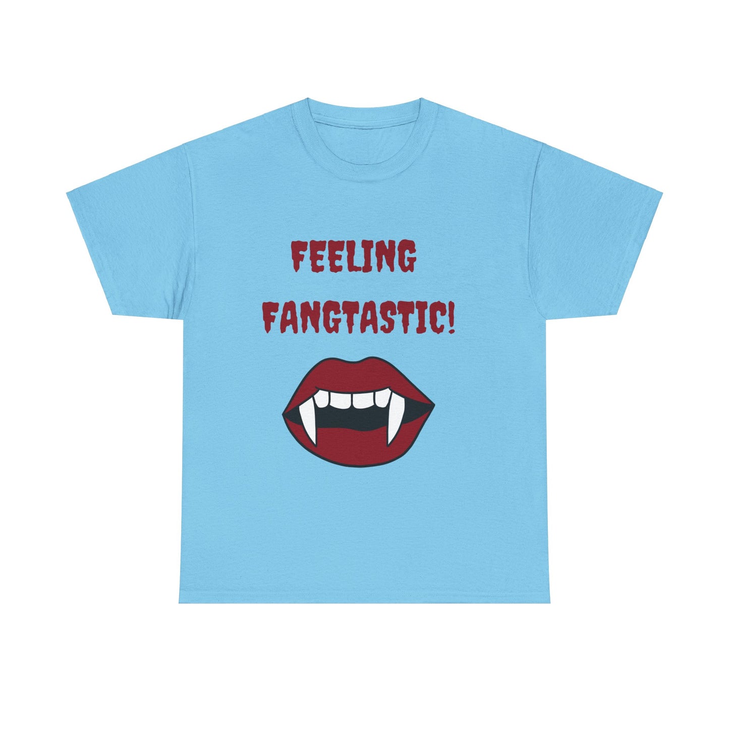 Unisex Heavy Cotton Tee - Feeling Fangtastic