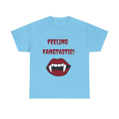 Unisex Heavy Cotton Tee - Feeling Fangtastic