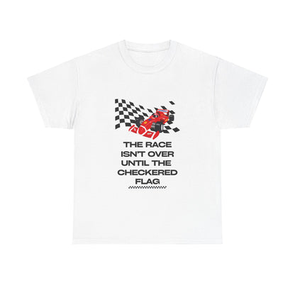 Unisex Heavy Cotton Tee - Checkered Flag