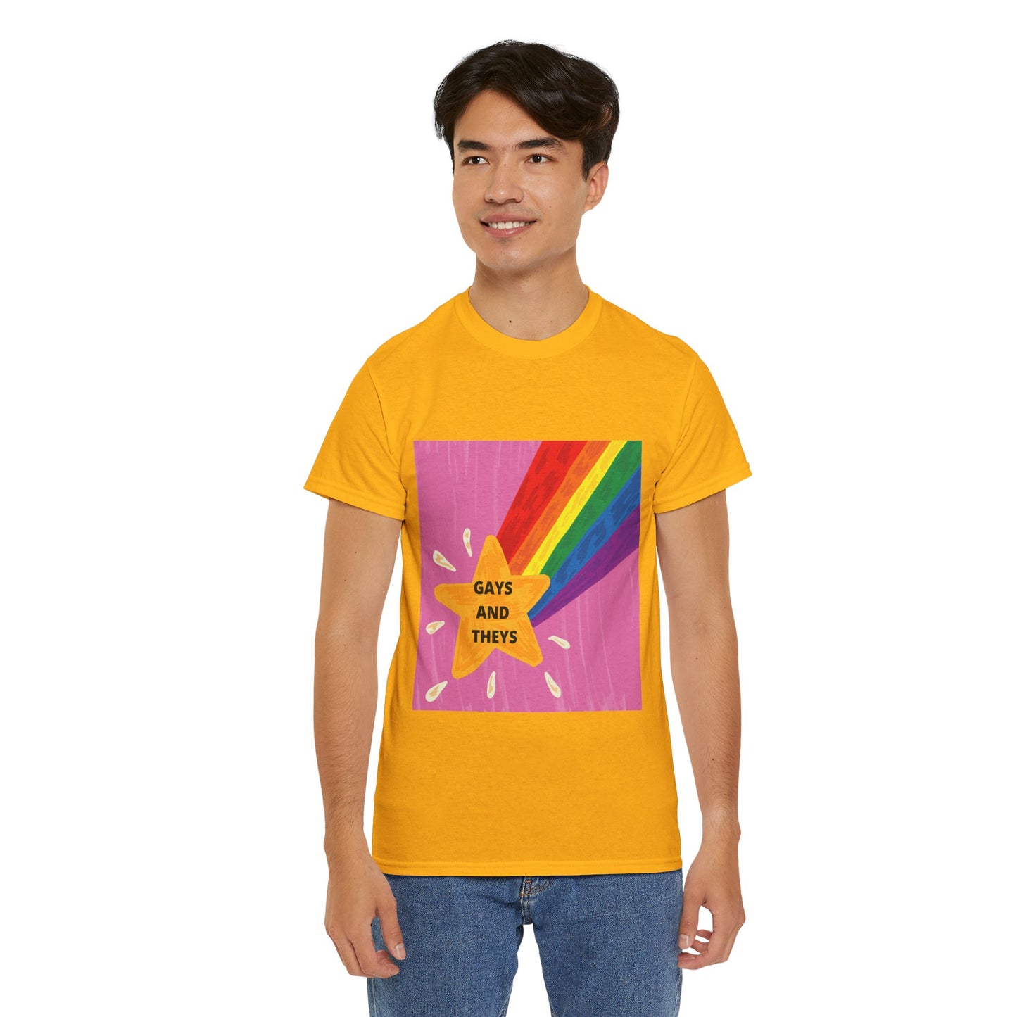 Unisex Heavy Cotton Tee - Gays And Theys