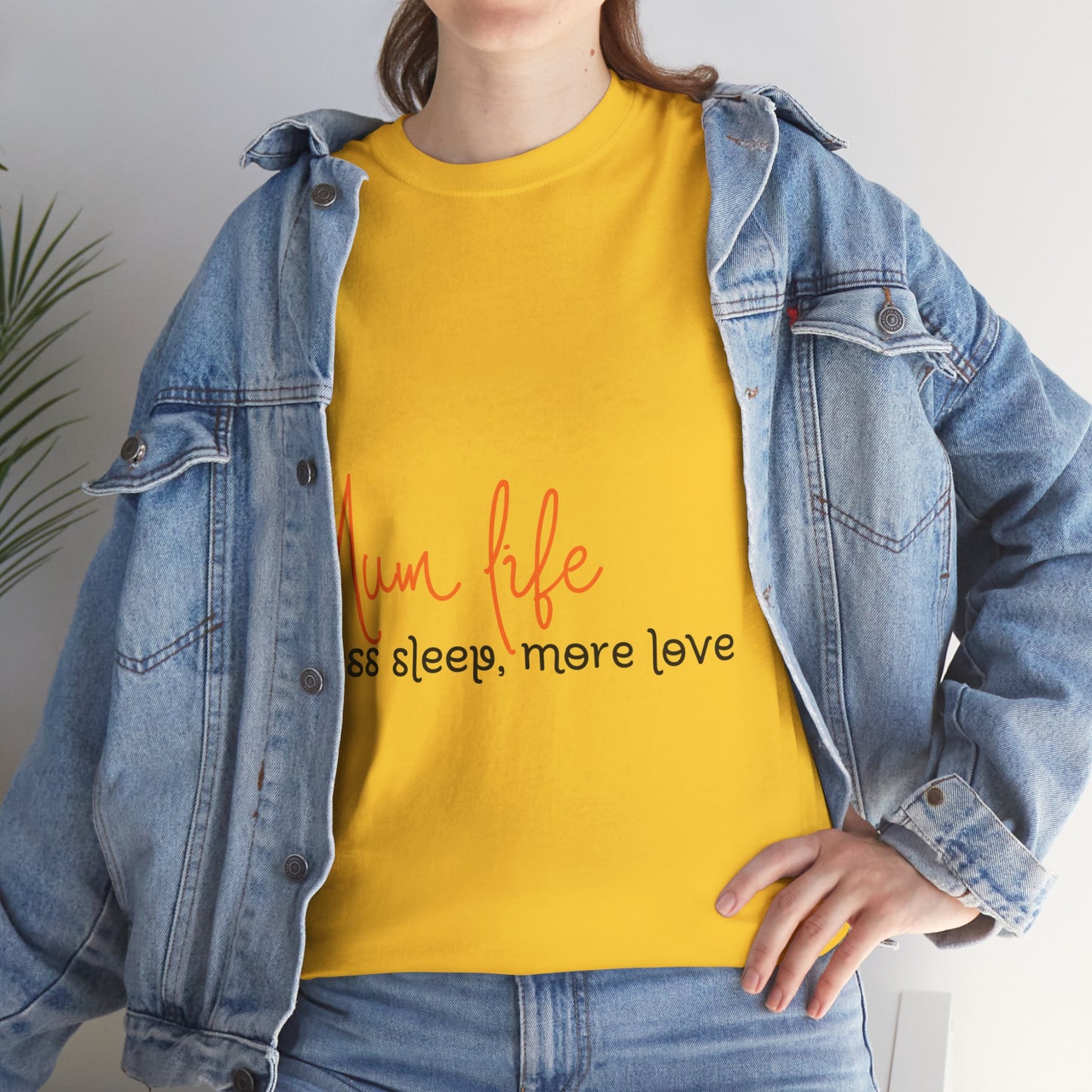 Unisex Heavy Cotton Tee - Mum Life