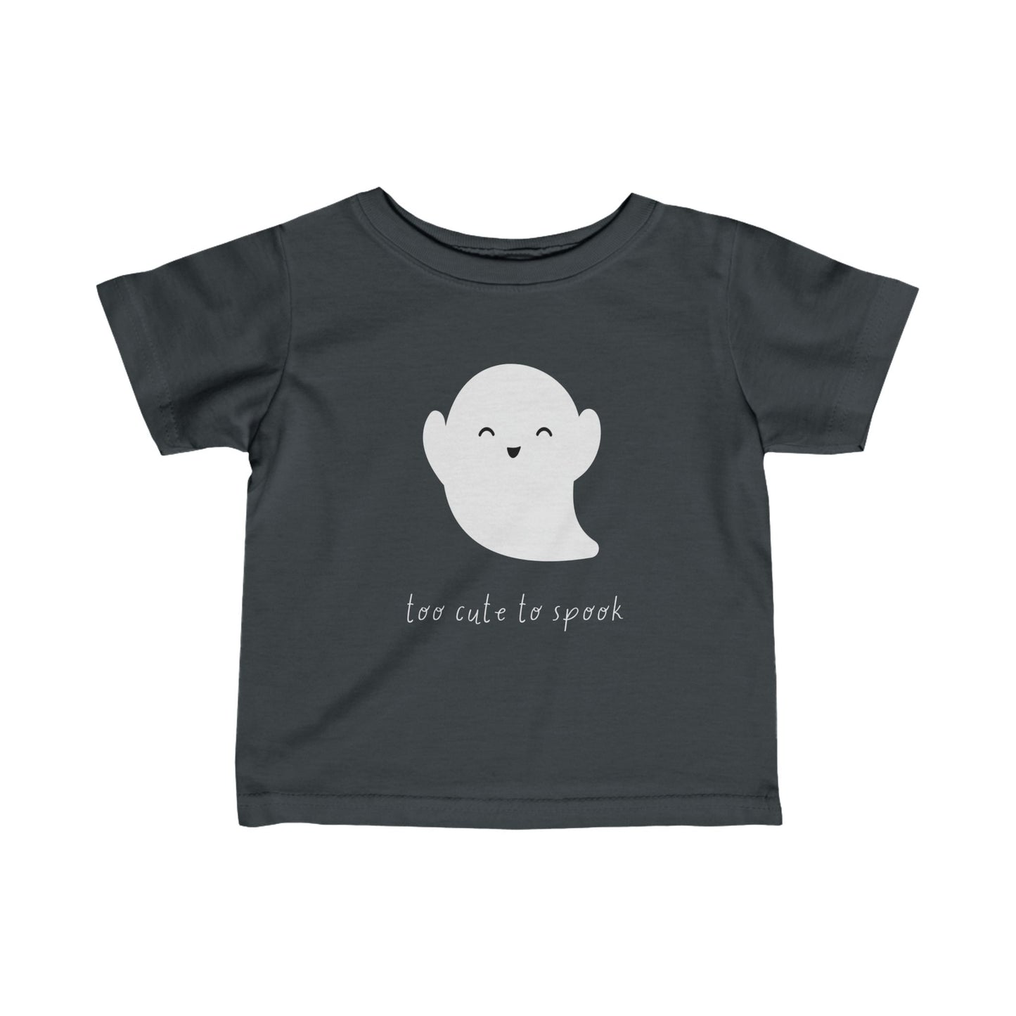 Infant Fine Jersey Tee - Too Cute To Spook