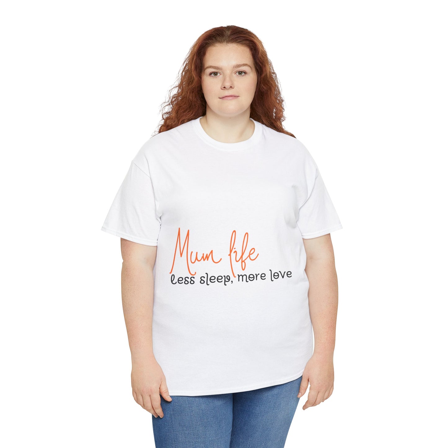 Unisex Heavy Cotton Tee - Mum Life