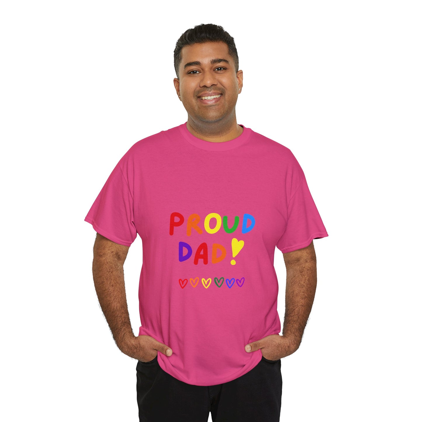 Unisex Heavy Cotton Tee - Proud Dad