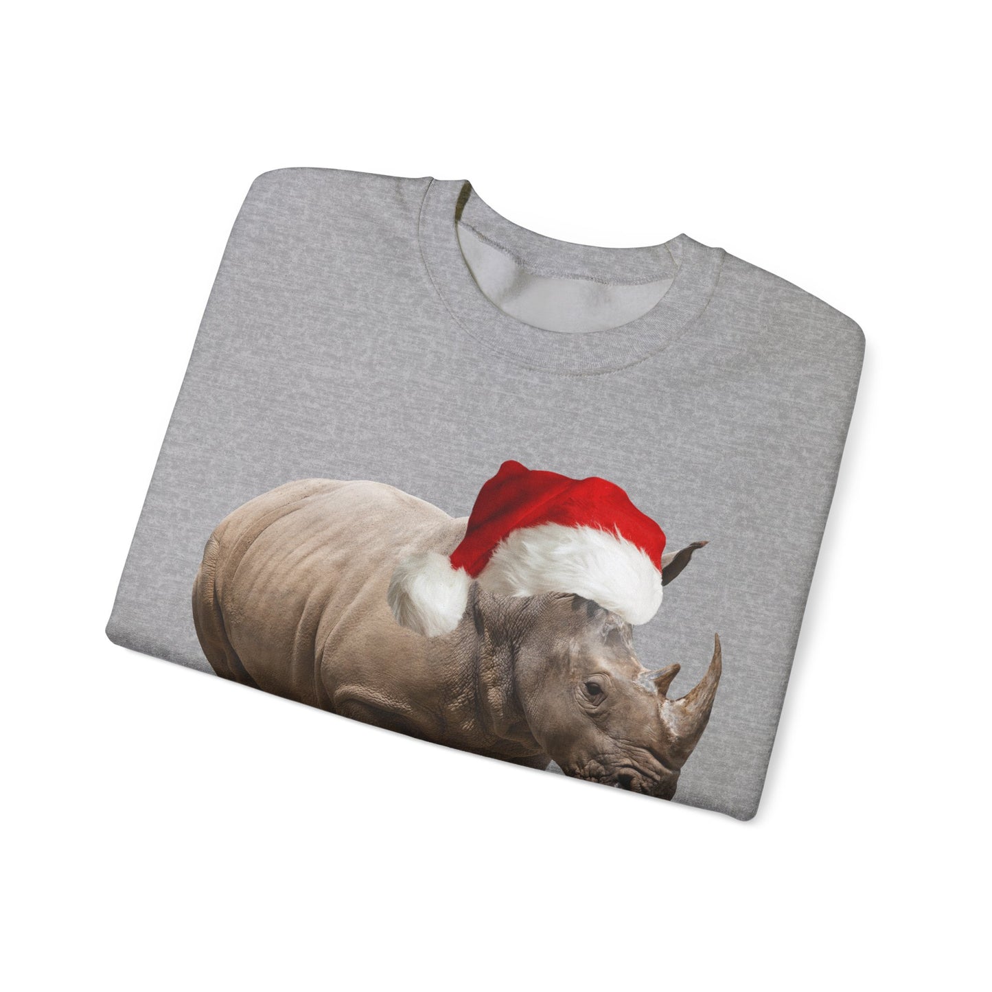 Christmas Rhino Bells Sweatshirt