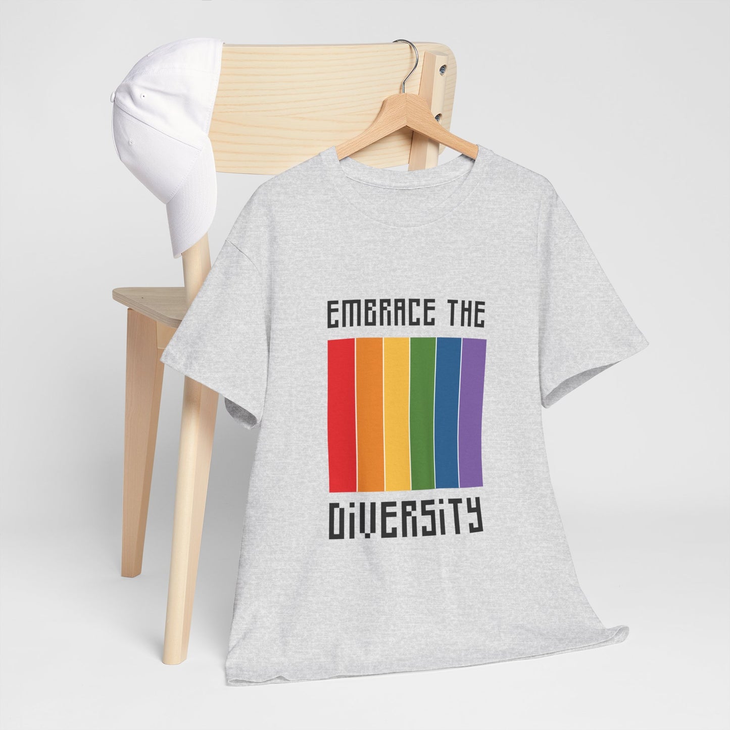 Unisex Heavy Cotton Tee - Embrace The Diversity