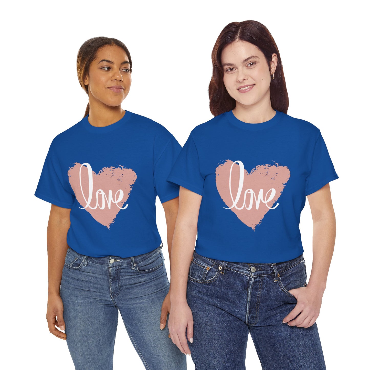 Love Heart - Unisex Heavy Cotton Tee