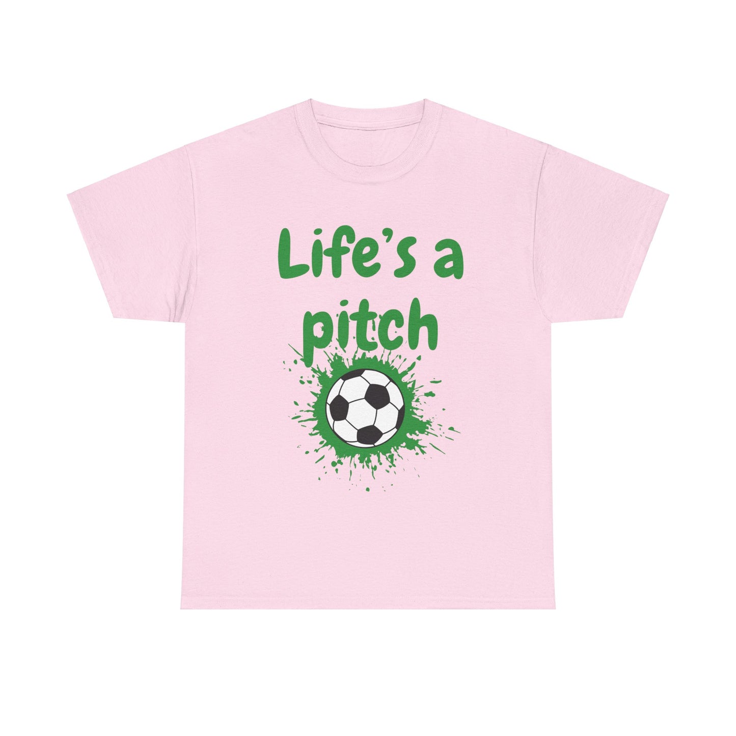 Unisex Heavy Cotton Tee - Life's A Pitch