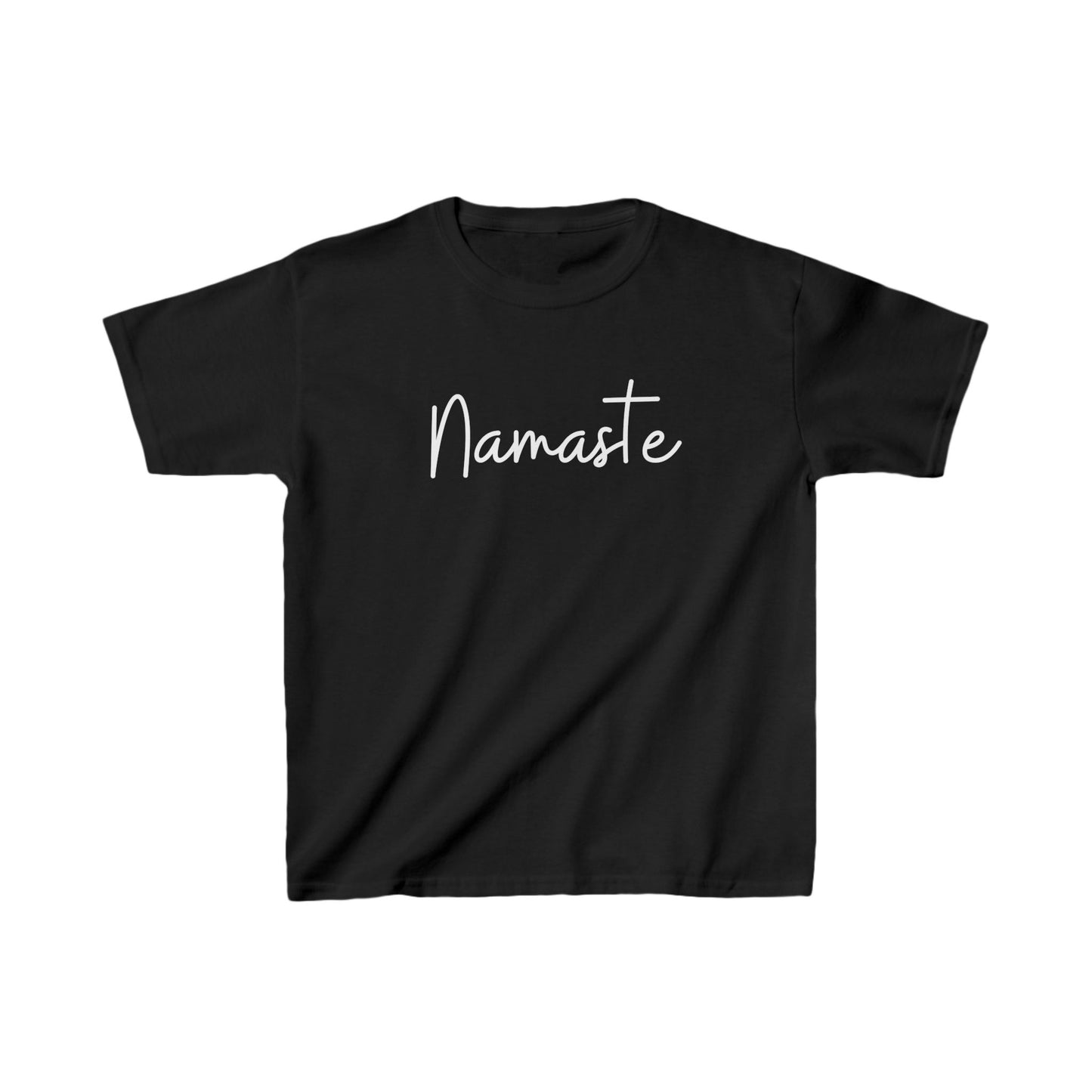 "Namaste" & "Namaste" (Hindi Greetings) Kids Heavy Cotton™ Tee