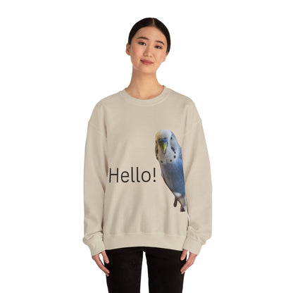 Budgie Hello Sweatshirt